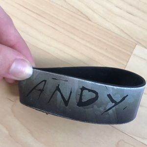 Andy Black wristband
